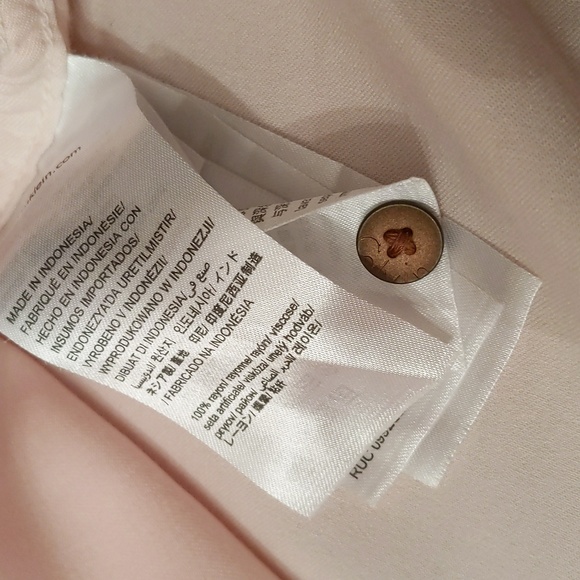 Calvin Klein Jeans Pink Button Down Shirt - Picture 8 of 11